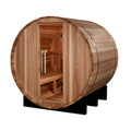 Golden Designs St. Moritz 2-Person Outdoor Traditional Barrel Sauna (Cedar)