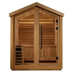Golden Designs Savonlinna 3-Person Traditional Outdoor Sauna (Cedar)