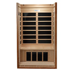 Dynamic Barcelona Elite 1-2-Person Ultra Low EMF FAR Infrared Sauna (Hemlock)
