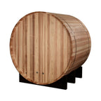 Golden Designs St. Moritz 2-Person Outdoor Traditional Barrel Sauna (Cedar)