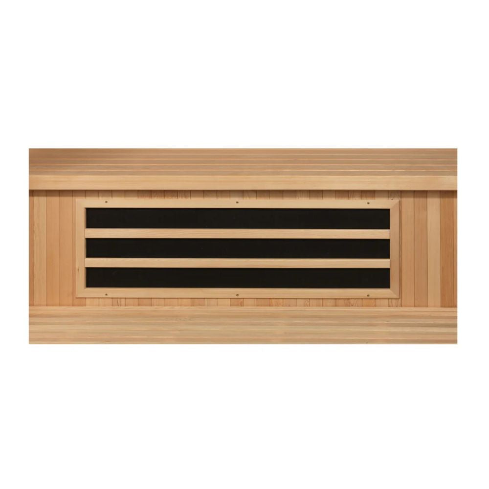 Dynamic Barcelona Elite 1-2-Person Ultra Low EMF FAR Infrared Sauna (Hemlock)