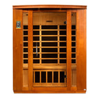 Dynamic Bellagio 3-Person Low EMF FAR Infrared Sauna (Hemlock)