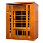 Dynamic Bellagio 3-Person Low EMF FAR Infrared Sauna (Hemlock)