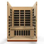 Dynamic Bellagio 3-Person Low EMF Far Indoor Infrared Sauna