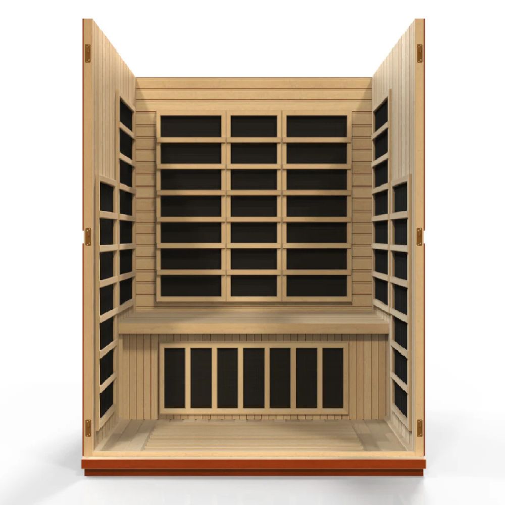 Dynamic Bellagio 3-Person Low EMF Far Indoor Infrared Sauna