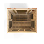 Dynamic Bellagio 3-Person Low EMF Far Indoor Infrared Sauna 4
